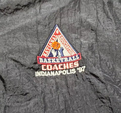 Vintage 90s Sahara NBA Coaches Indianapolis 1997 Windbreaker Jacket - Size XXL - Used