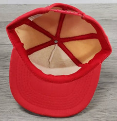 Vintage Kristico INC. Mankato, Mn. Snap-back Vernon Headliner Red Trucker Hat - Used