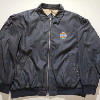 Vintage Navy Blue Sahara 1998 NCAA Final Four San Antonio Windbreaker Jacket -Size XXL - Used