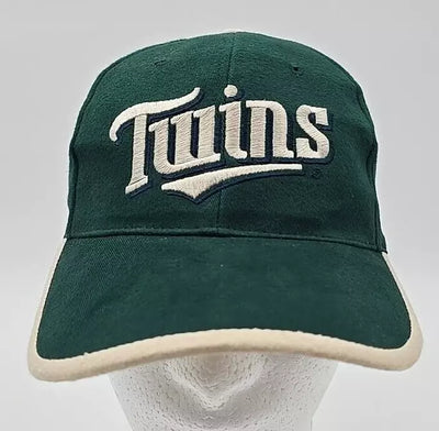 1998 Minnesota Twins Dairy Queen Promotional Green Snapback Hat Cap - Used