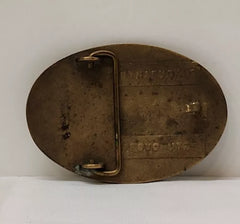 Dynabuckle Easi Manufacturing Corp Huron Brass Belt Buckle - Used